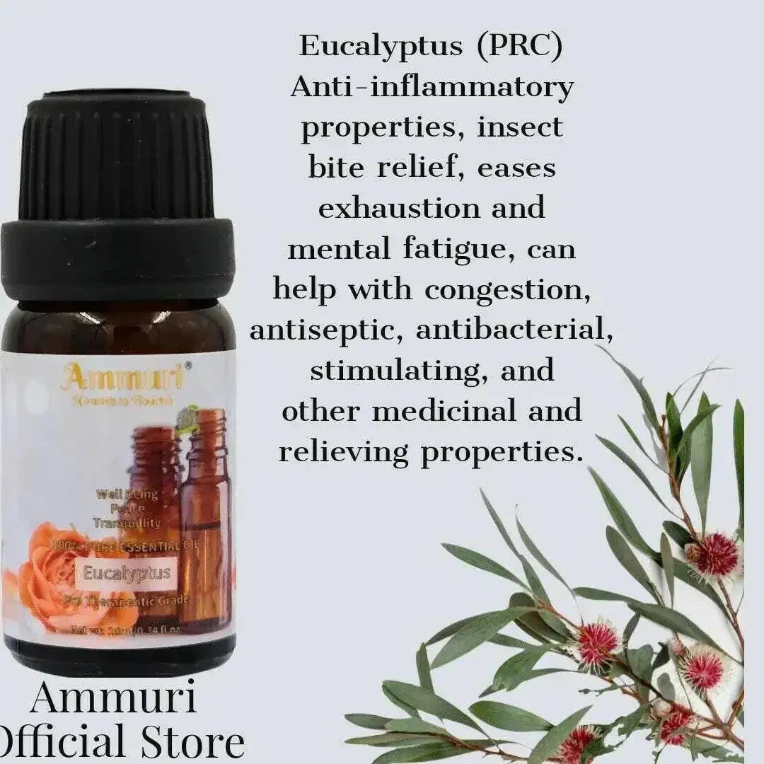 Ammuri Skincare Essential Oils Gift Set - Aromatherapy Collection