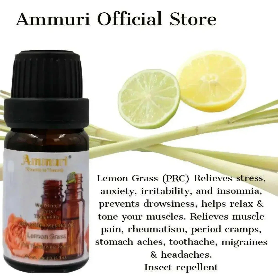 Ammuri Skincare Essential Oils Gift Set - Aromatherapy Collection