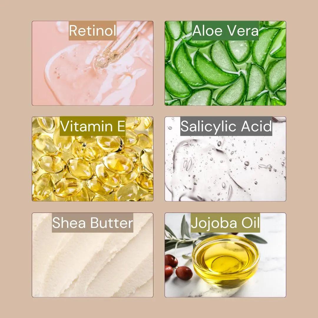 Ammuri Luxury Retinal Facial Scrub Cream for Radiant Skin