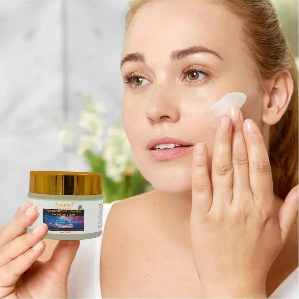 Ammuri Beauty Q10 Face Cream & Advance Retinol 2.5% Cream