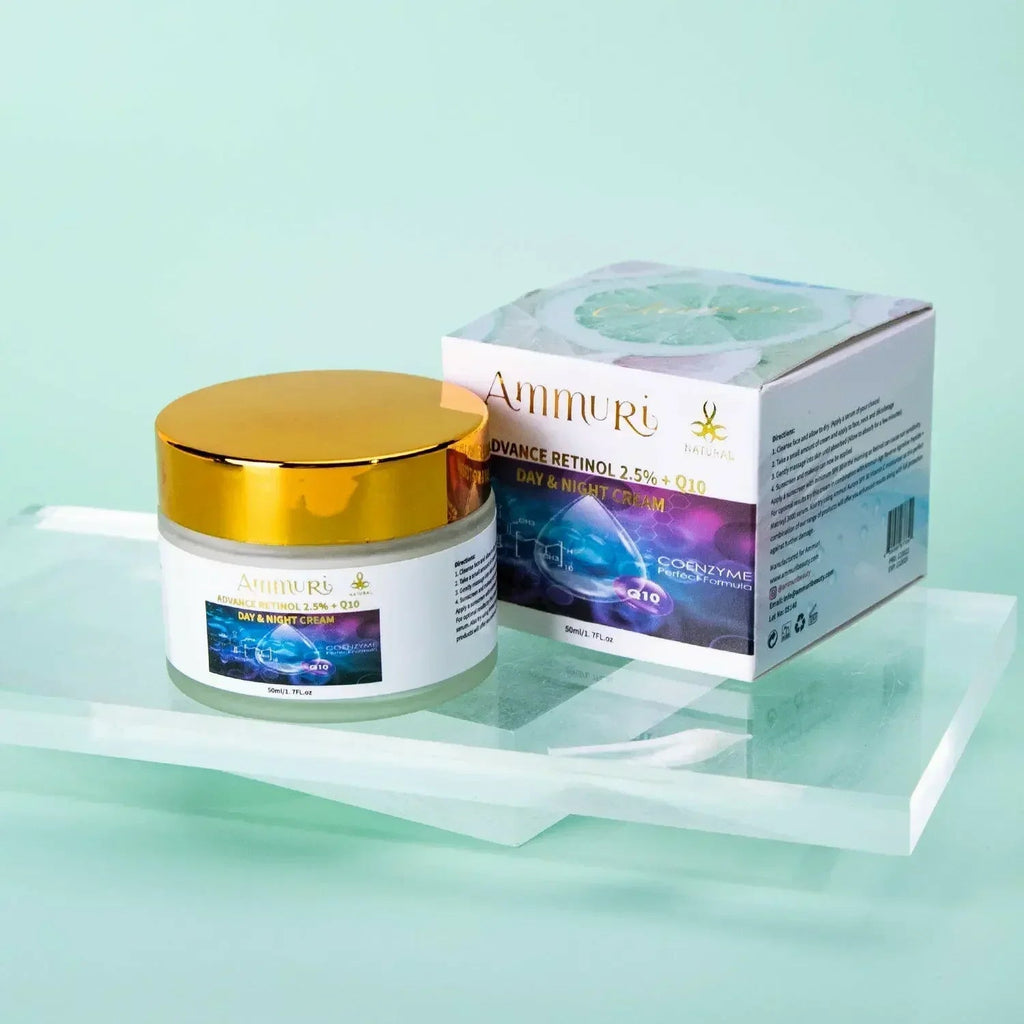 Ammuri Beauty Q10 Face Cream & Advance Retinol 2.5% Cream
