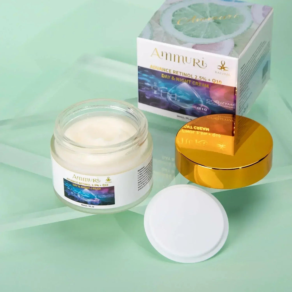Ammuri Beauty Q10 Face Cream & Advance Retinol 2.5% Cream