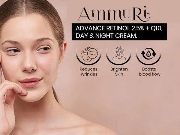 Ammuri Advanced Retinol 2.5% + Q10 Anti-Aging Cream