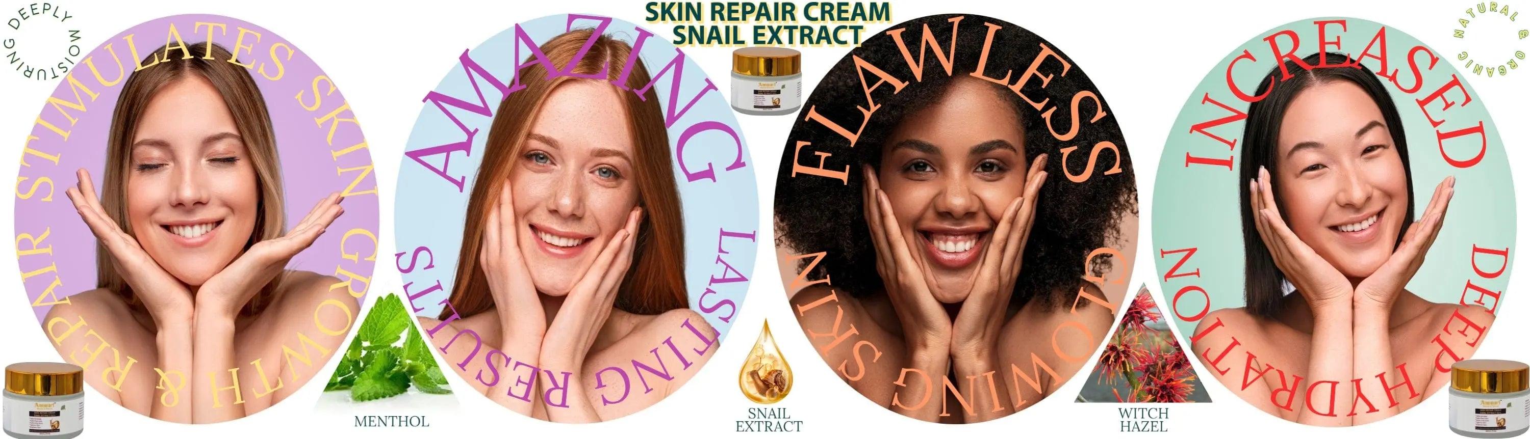 Ammuri Bioactive Snail Repair Cream | Anti-Aging Snail Cream