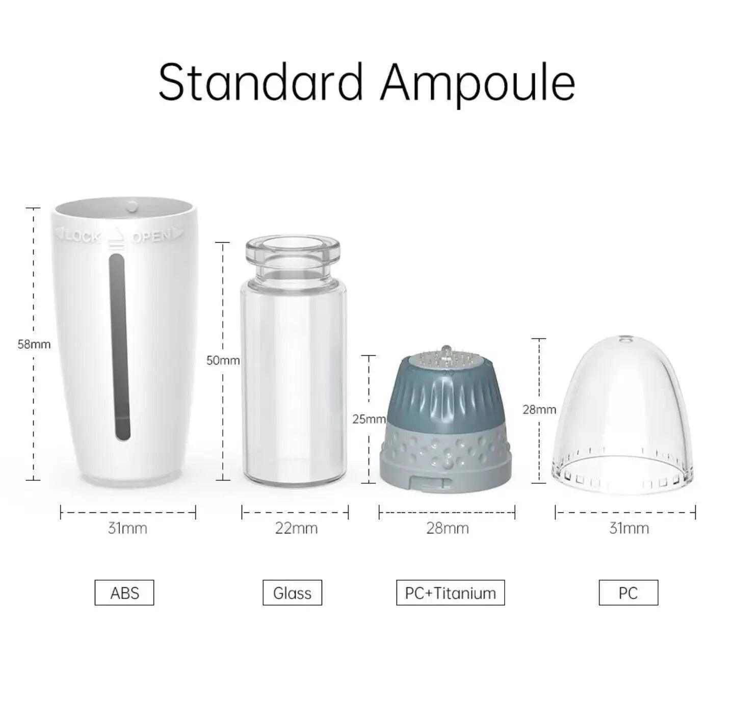 Ammuri Aesthetic Derma Roller System - At Home Microneedling Device