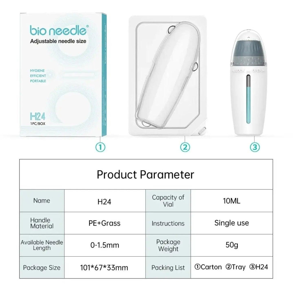 Ammuri Aesthetic Derma Roller System - At Home Microneedling Device