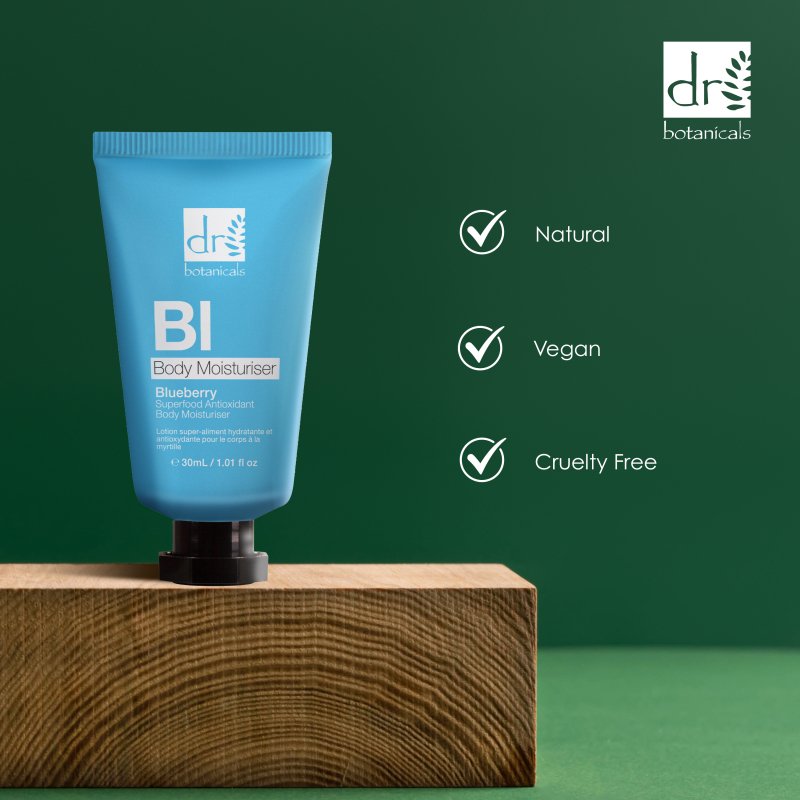 Blueberry Superfood Antioxidant Body Moisturiser 30ml