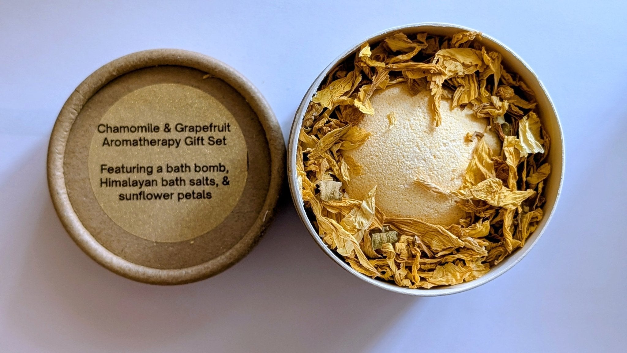 Chamomile & Grapefruit Bath Bomb Gift Set