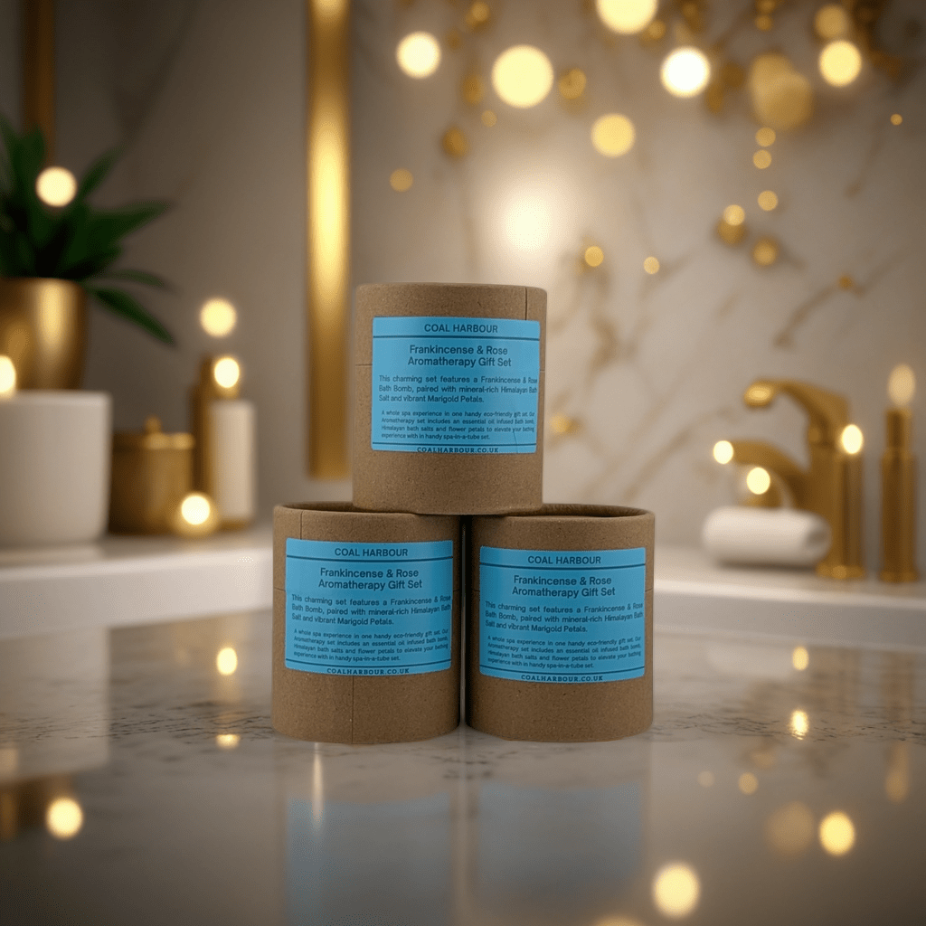 Frankincense & Rose Bath Bomb Gift Set