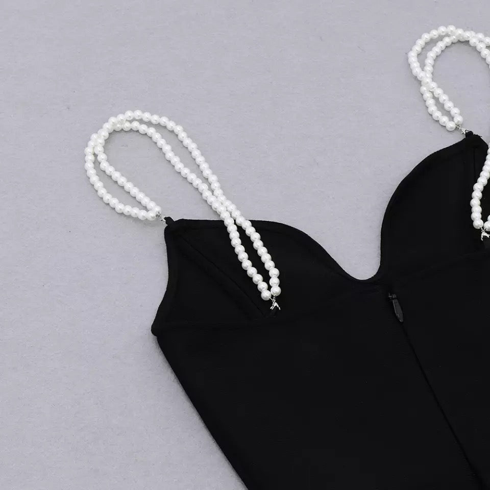 GABRIELLA Black Bandage Dress