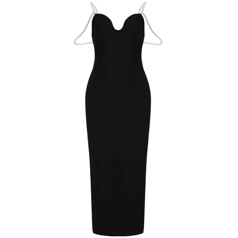 GABRIELLA Black Bandage Dress