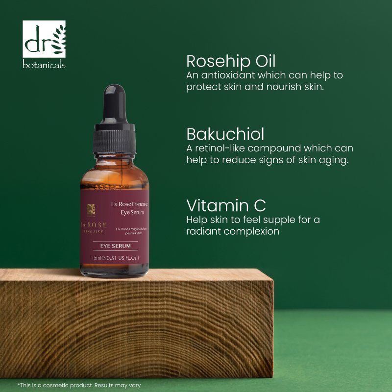 La Rose Française Day Moisturiser, Facial Serum, Eye Serum