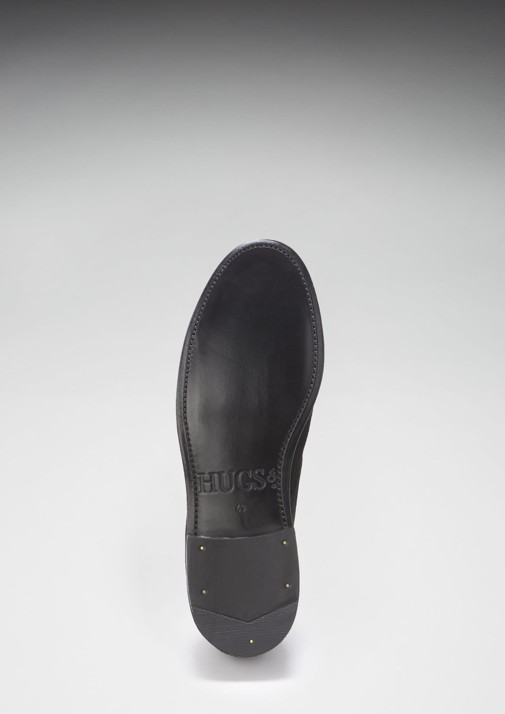 Black Suede Tasselled Brogues, Welted Leather Sole