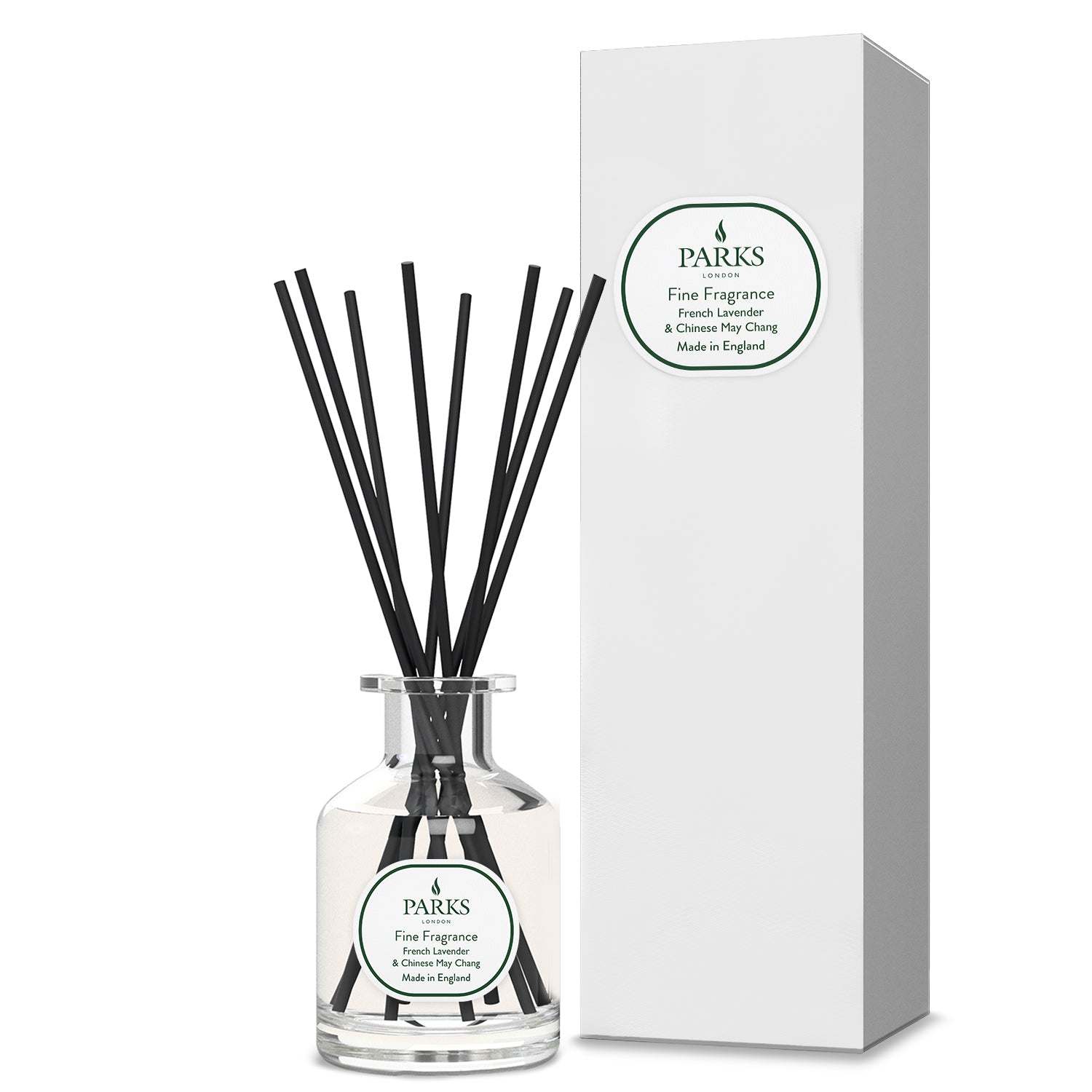 FINE FRAGRANCE 100ML DIFFUSER FRENCH LAVENDER & CHINESE MAY CHANG