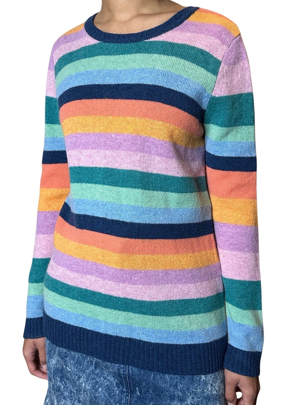 Original Vintage 1990's Clements Ribeiro 100% Lambswool Jumper UK 8 - 12