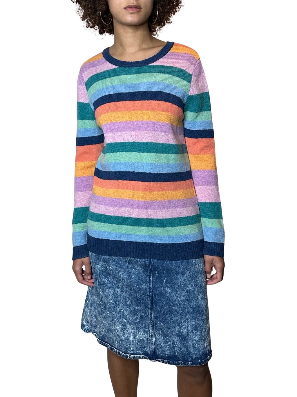 Original Vintage 1990's Clements Ribeiro 100% Lambswool Jumper UK 8 - 12