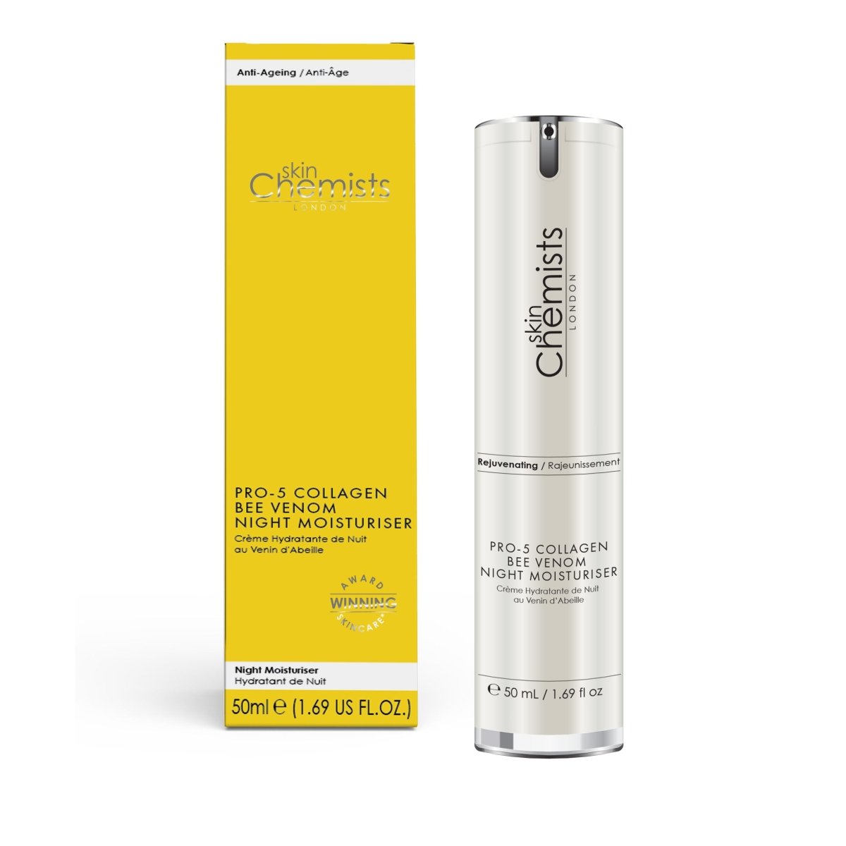 Pro-5 Collagen Bee Venom Night Moisturiser 50ml
