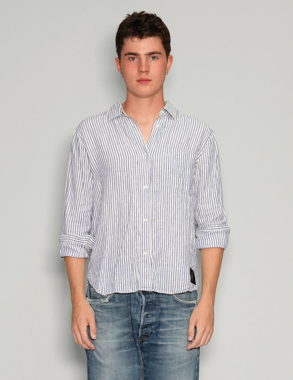 Striped Party Back Shirt