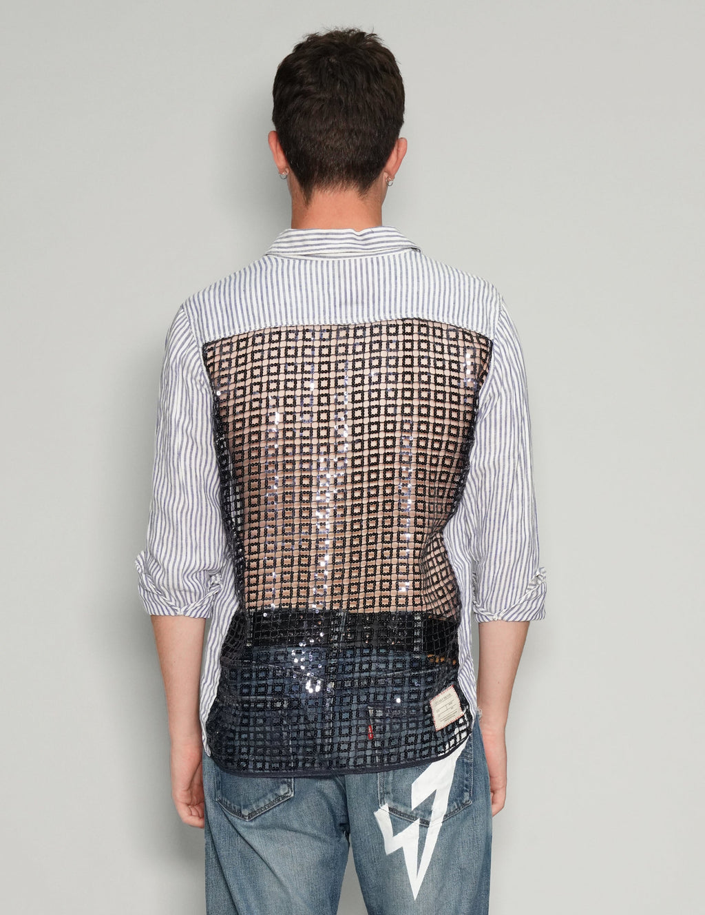 Striped Party Back Shirt