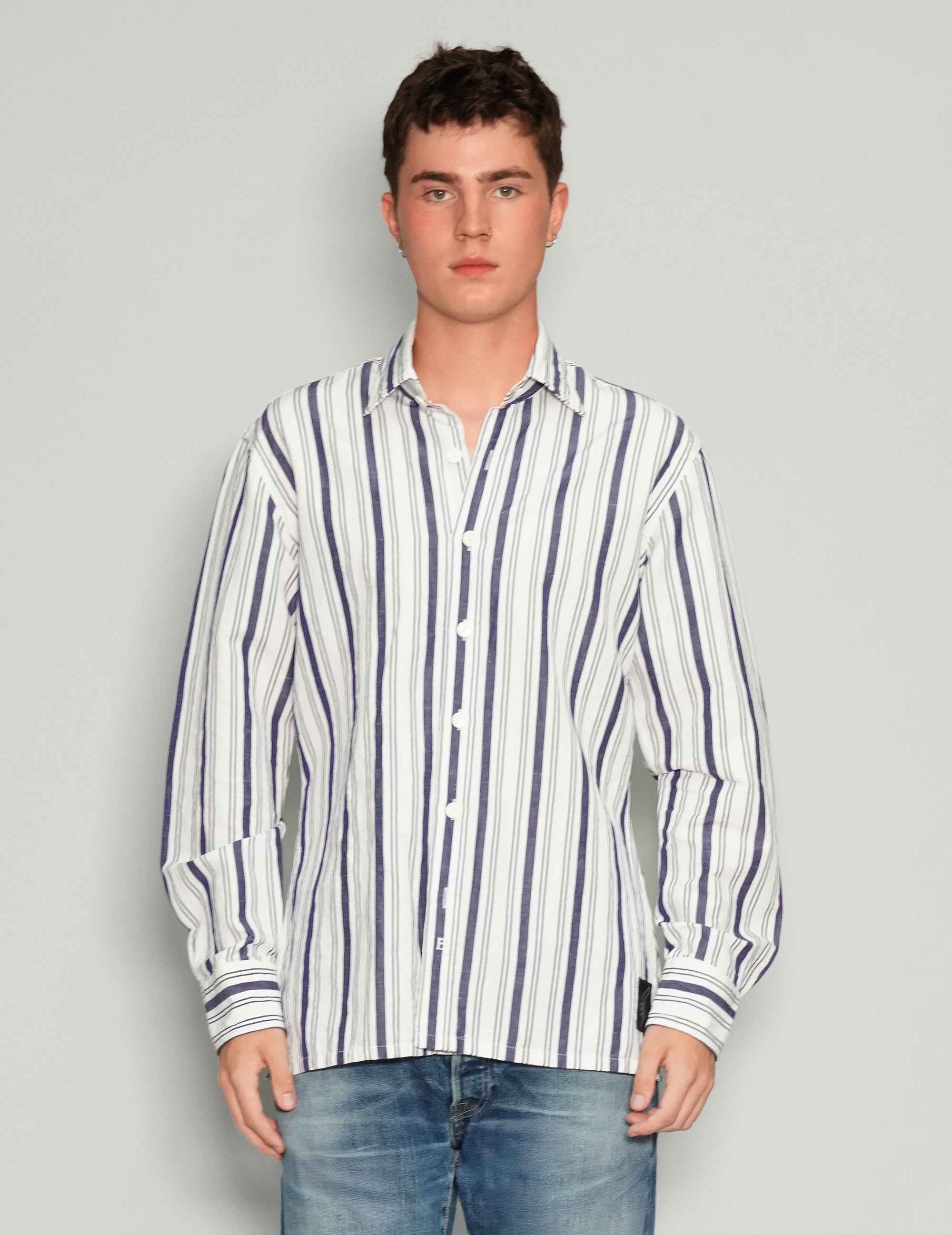 Striped Party Back Shirt