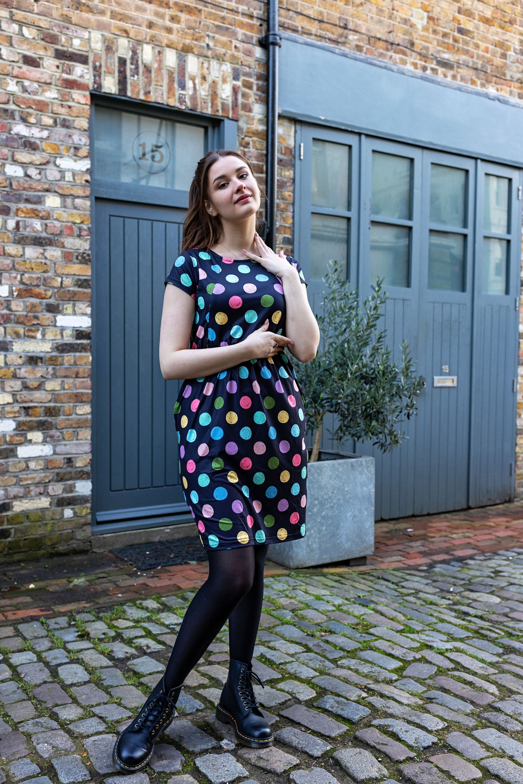 The Knee Length Breastfeeding Dress - Shona Spot