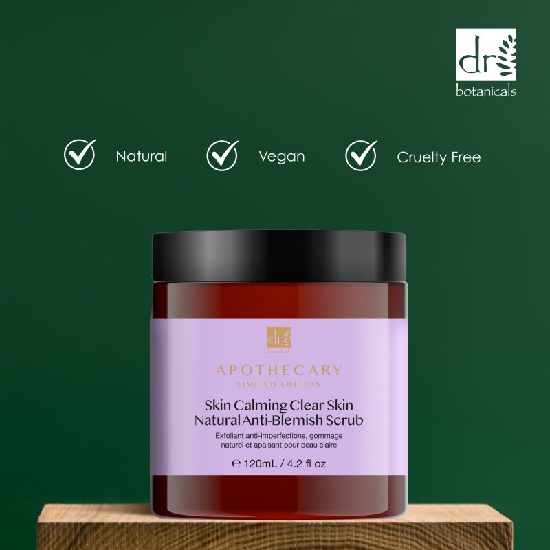 Skin Calming Clear Skin Natural Anti-Blemish Scrub 120ml