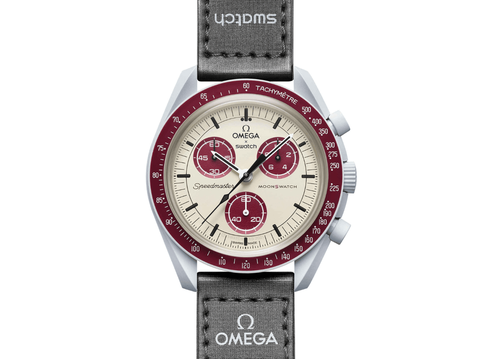 Swatch x Omega Bioceramic Moonswatch Mission to Pluto (SO33M101)