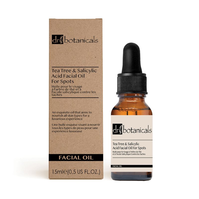 Tea Tree & Salicylic Acid Facial Oil For Spots