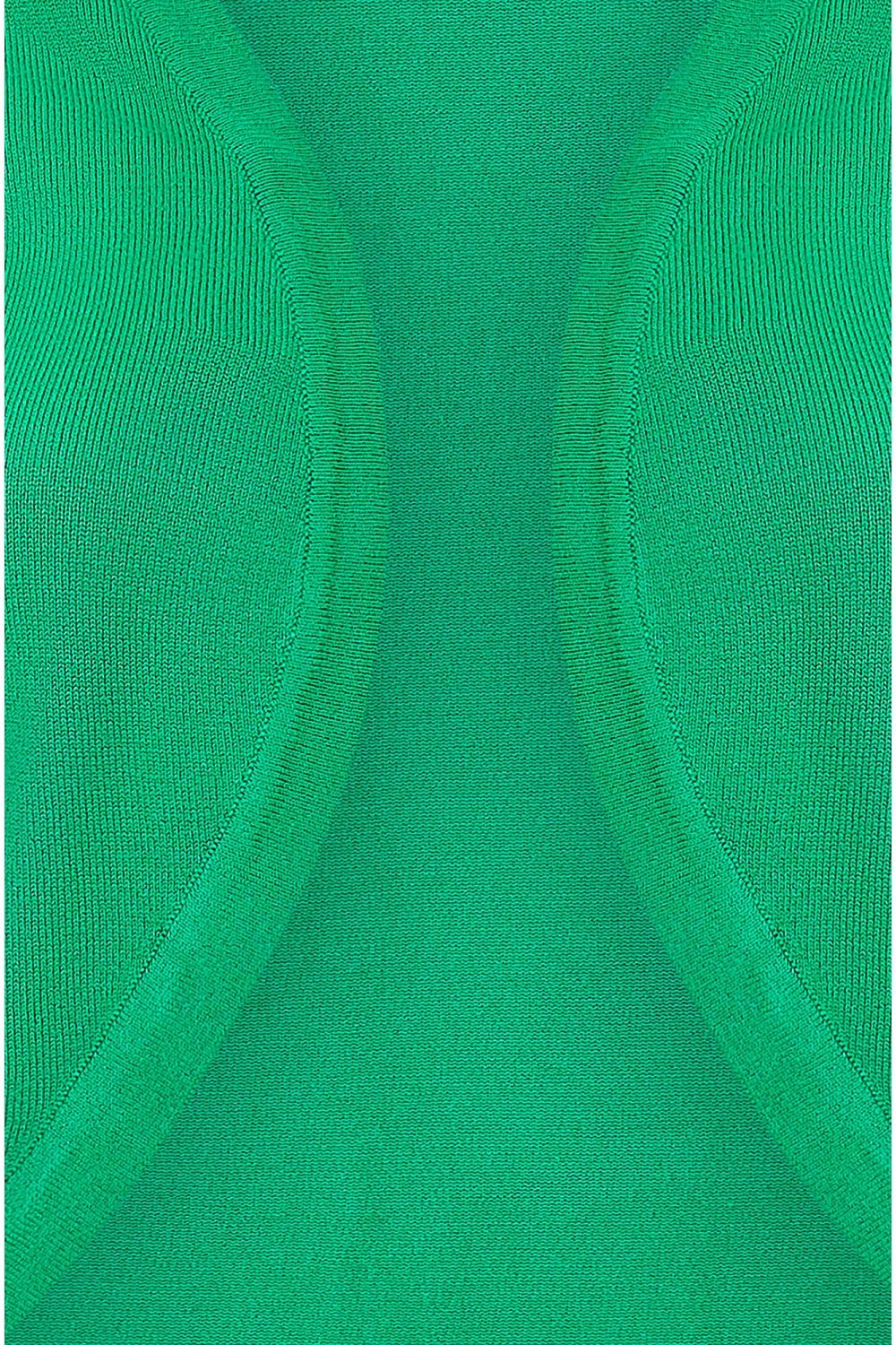 Yumi Green Knitted Curve Bolero