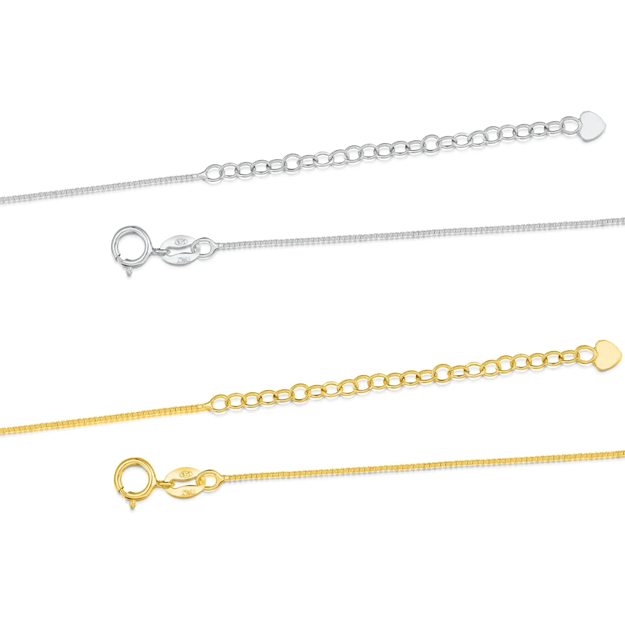 Sterling silver round pendant with real flowers by Shrieking Violet®